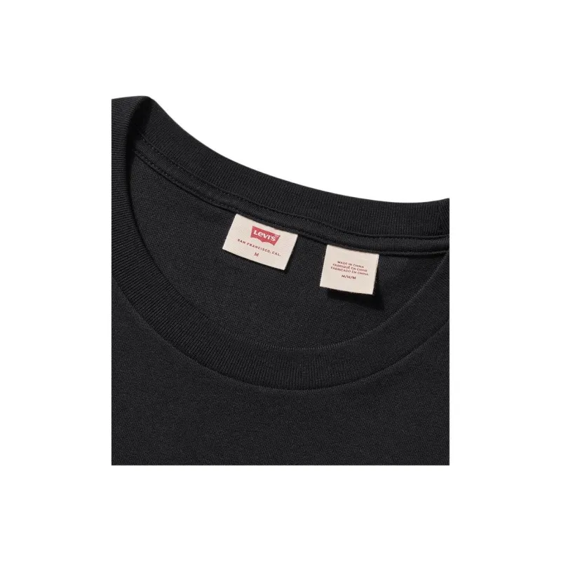 Levis T Shirts Men Black-2
