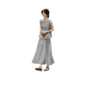XWI Two Piece Skirt Sets Women's Gray