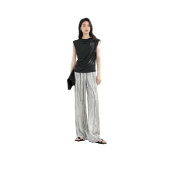 IHIMI T Shirts Women's Dark Gray