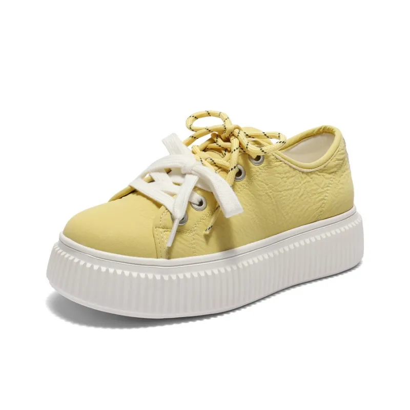 BELLE Slip Resistant Shock Absorbers With Abrasion Resistant Properties Low Top Skateboard Shoes Women's-5