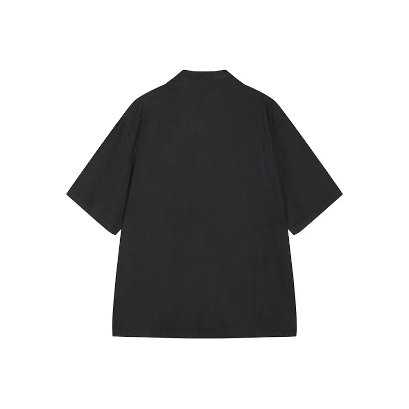 CROQUIS Black Thread Shirts Men-1