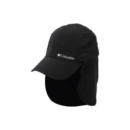 Columbia Polyester, Elastane Baseball Caps Men's Black
