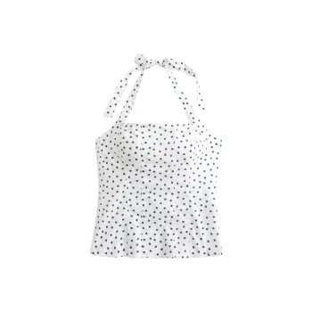 Hollister Camisole Women's White Dot