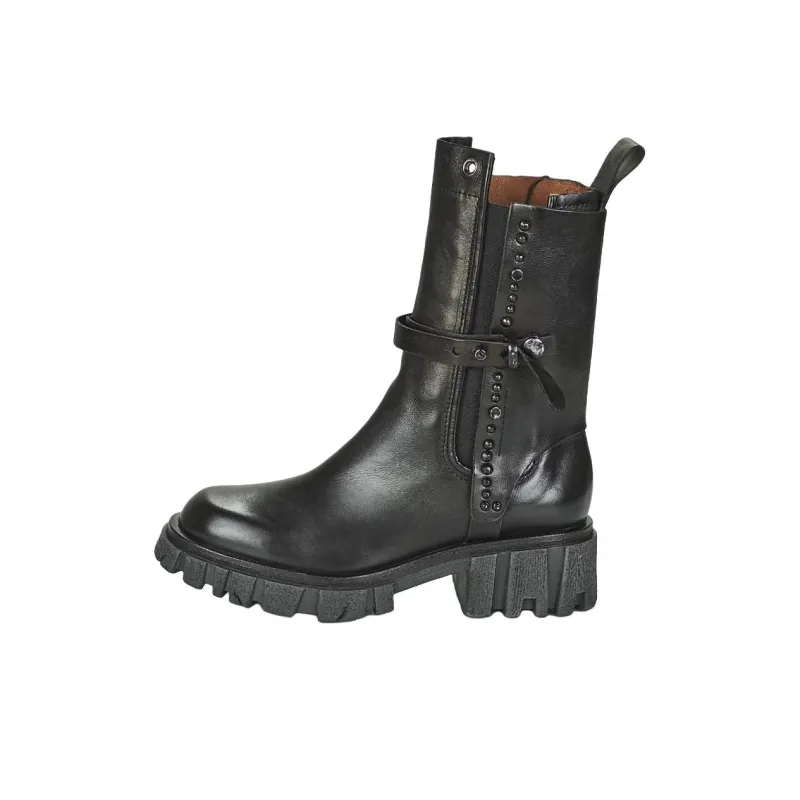 AirStep Autunno/Inverno 21 Ankle Boots 5.5CM Women's Black-0