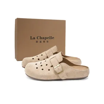 La Chapelle Abrasion Resistant Closed Toe Slippers Women's Sand