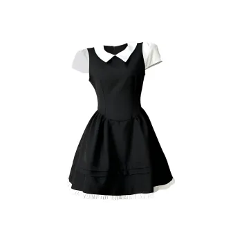 DOSOHEB Short Sleeved Dress Women's