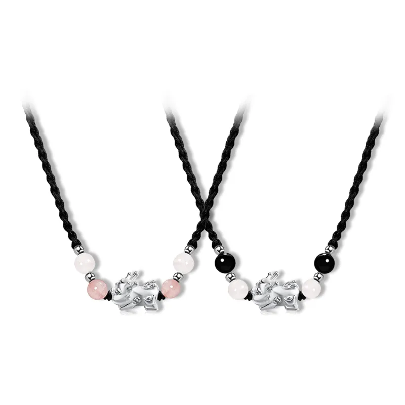 RboySe 999 Fine Silver Necklaces Unisex-6