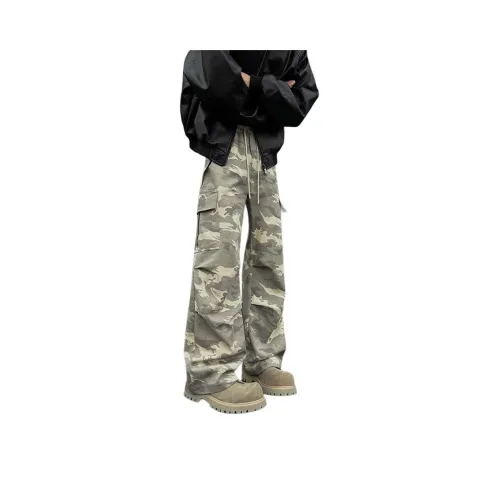 CORNILOT Casual Pants Unisex Camouflage
