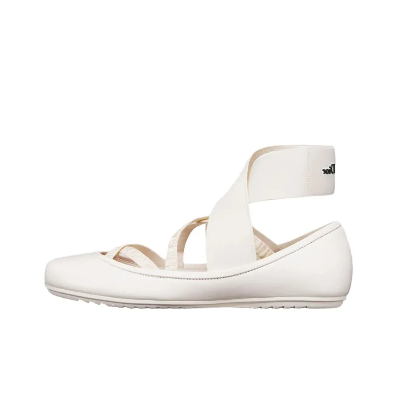 DIOR Shade Casual Single Shoes Women's White-0