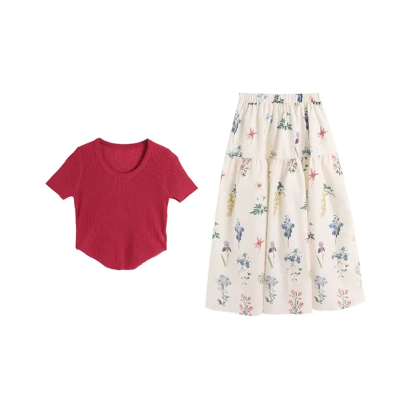 AFGGD Two Piece Skirt Sets Women's-0