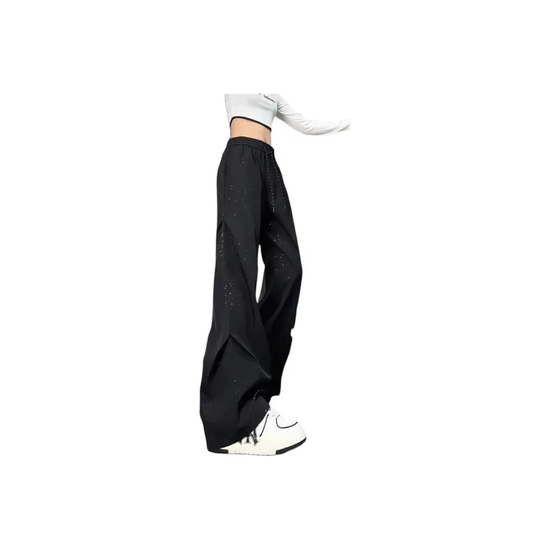 DARK HORSE Casual Pants Unisex Starry Black-1
