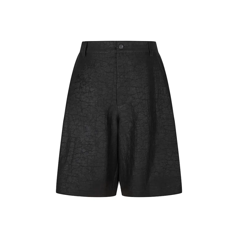 CROQUIS Casual Shorts Men 001 Jet Black-0