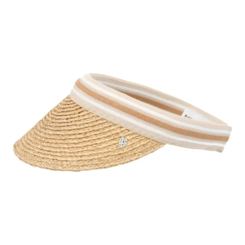 HELEN KAMINSKI Rayon, Cotton Polyester, Polyamide, Elastin Sun Protection Hats Unisex Brown-2