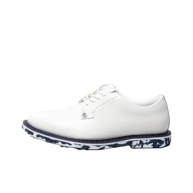 GFORE Abrasion Resistant Slip Resistant Low Top Golf Shoes Men's White-0