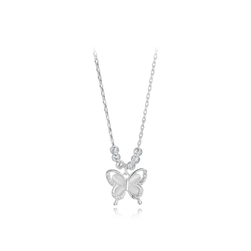 LuluCanaan Glass Cat Eye Necklaces Women's