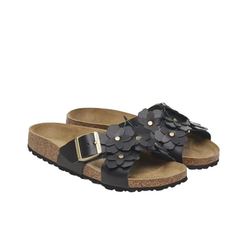 Birkenstock Siena EVA Abrasion Resistant Slide Slippers Women's Black Regular Loose Fit-2