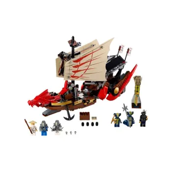 LEGO Ninjago, Destiny's Bounty Building Blocks 601 1000pcs 9446