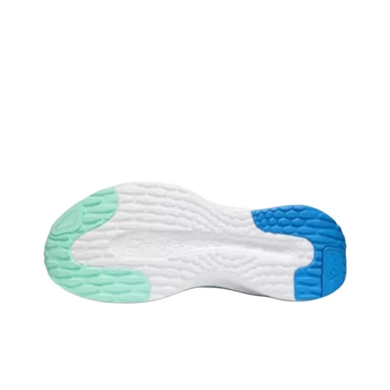 XTEP Slip Resistant And Breathable Low Top Casual Running Shoes Men's White Green Blue-4