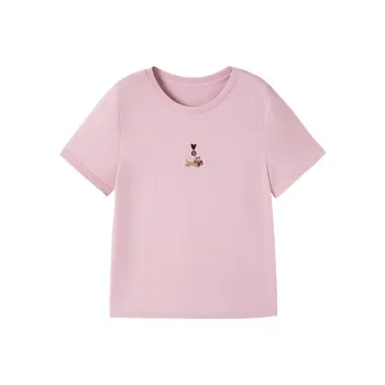 XIANGYING T Shirts Women's Pink