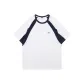 White & Navy Blue