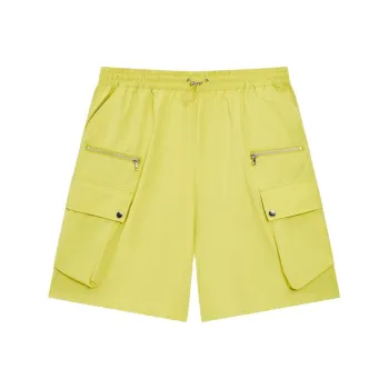 XTEP Sports Life Collection Casual Shorts Men's Bluish Grass Green