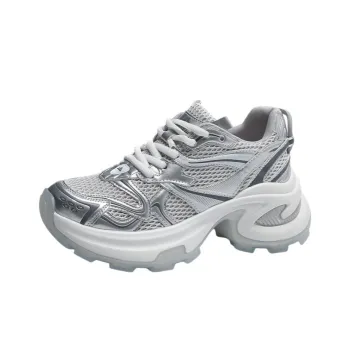 Daying Breathable Height Increase Low Top Chunky Sneakers Women's