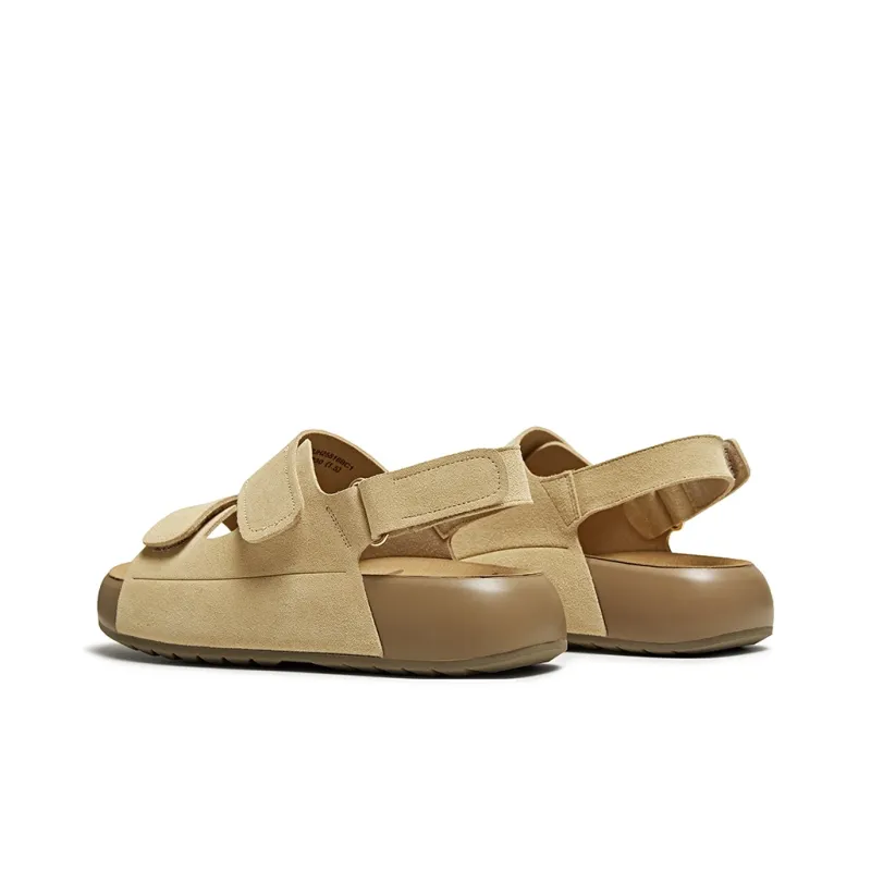 PT'SON Beach Sandals Women's Brown-4