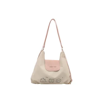 Land Gulls PU Shoulder Bag Women's White/Silver