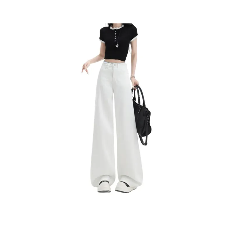 FOREVER 21 Jeans Women's Milk White-0