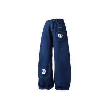 Double Dealer Jeans Unisex Blue
