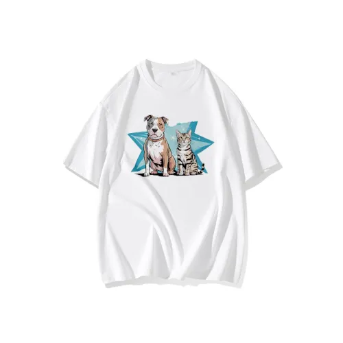 FAIRWHALE Drop Shoulder Sleeve T Shirt Women's