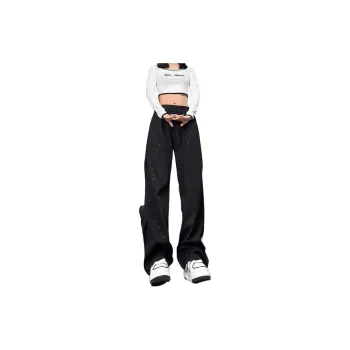 DARK HORSE Casual Pants Unisex Starry Black