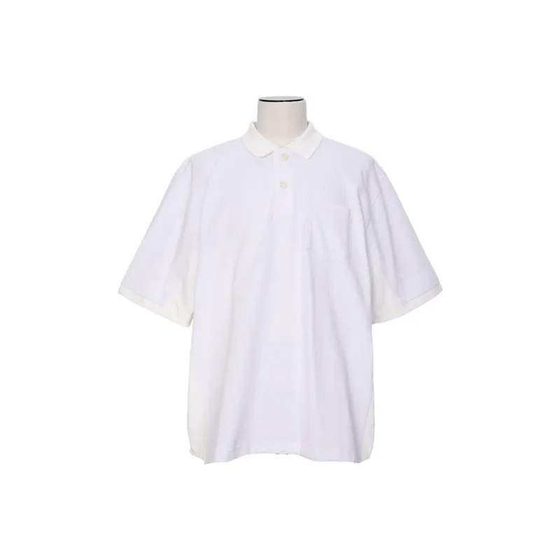 Sacai Polo Shirts Men White-0