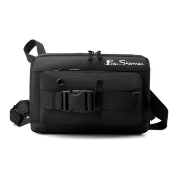 BEN SHERMAN Nylon Shoulder Bag Unisex Multicolor