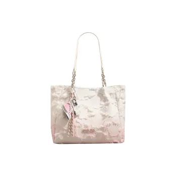 PAYOT Canvas Bag, Shoulder Bag Women's Gradient Pink