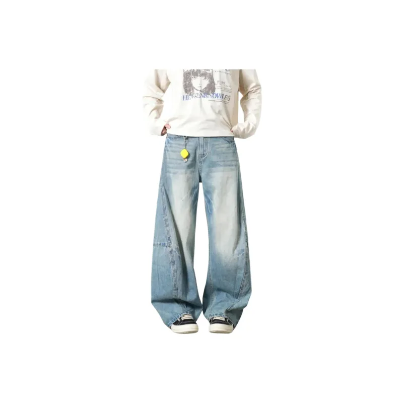 FOREVER 21 Jeans Unisex Washed Blue-0