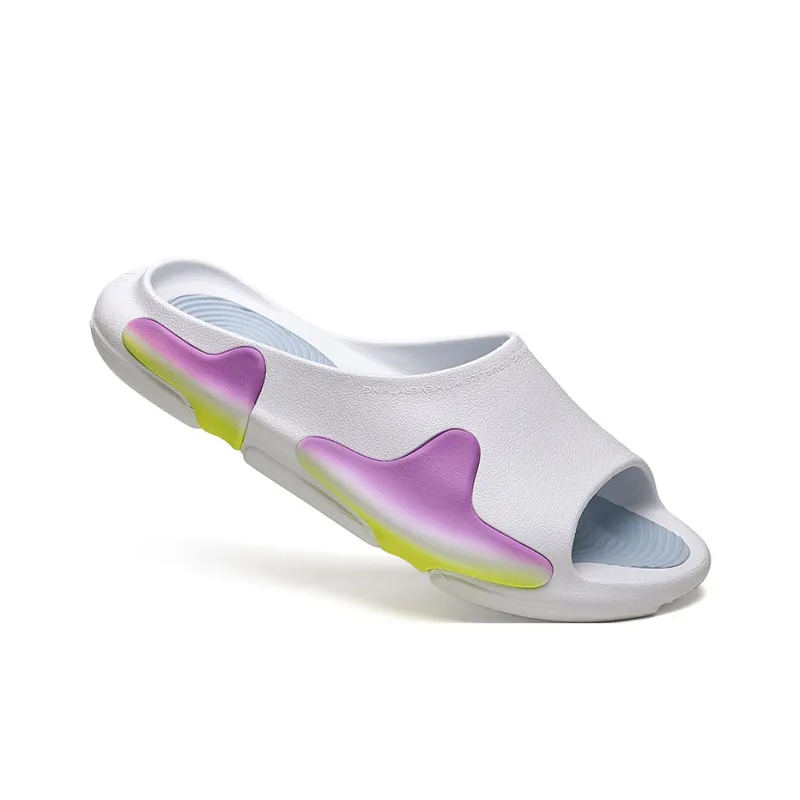EQLZ EQUALIZER Slip Resistant Abrasion Resistant Cushioning Slide Slippers Unisex Sunrise-1