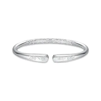 CUTE DAME S999 Fine Silver Sterling Silver Bracelets Women's