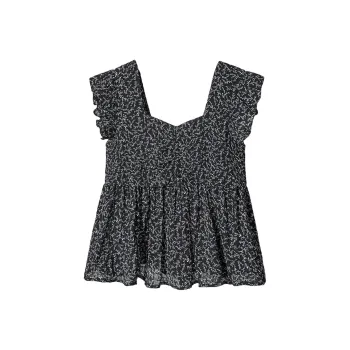 TOUCH Tank Tops Women's Black With Floral