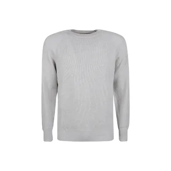 Brunello Cucinelli Ribbed Crewneck Jumper