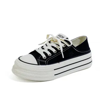 BINGO DUCK Slip Resistant And Breathable Low Top Skateboard Shoes Women's