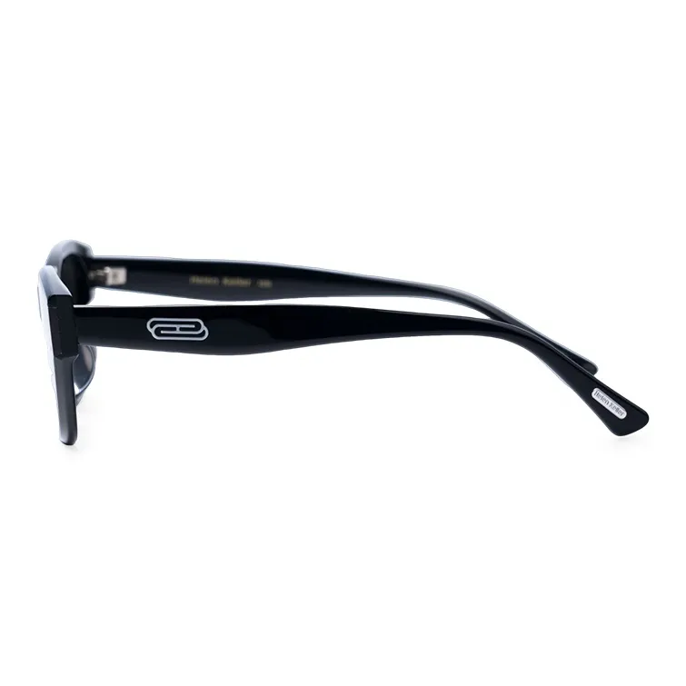 HELEN KELLER Plate Frame Cat Eye Sunglasses Unisex-3