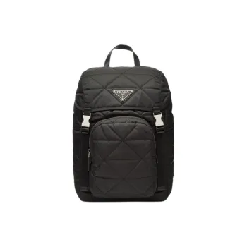 PRADA Re Nylon Recycled Nylon Backpack Men's Black