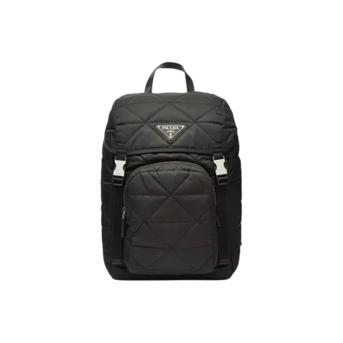 PRADA Re Nylon Recycled Nylon Backpack Men's Black