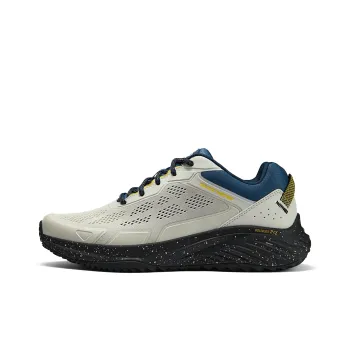 Skechers Cushioning, Slip Resistant, Rebound Low Top Running Shoes Men's Natural