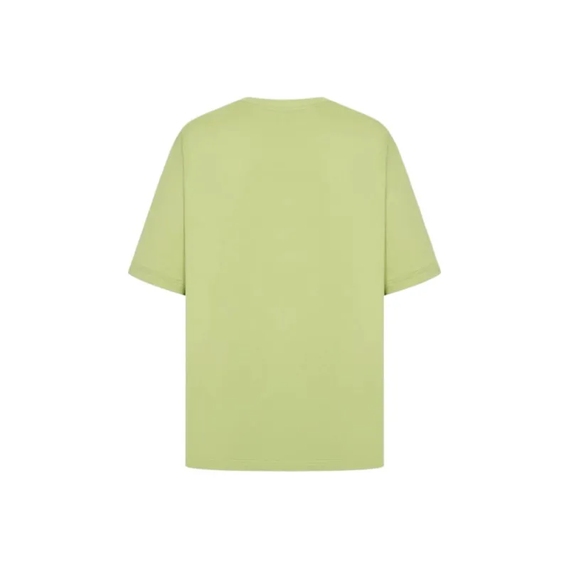 URBAN REVIVO T Shirts Men Yellow Green-1