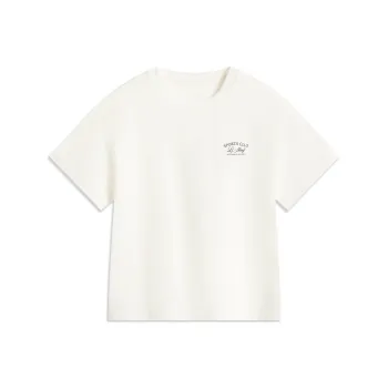 LiNing Sports Life Collection T Shirt Women's Ivory