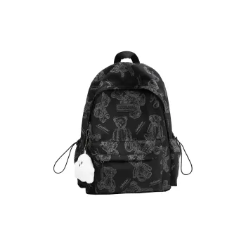 Yalu Nylon Backpack Unisex Multicolor