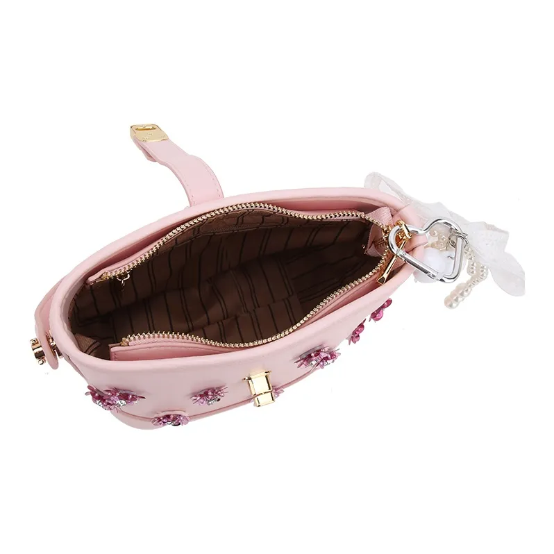 Carit&Koty PU Handbag Regular Women's Pink-2