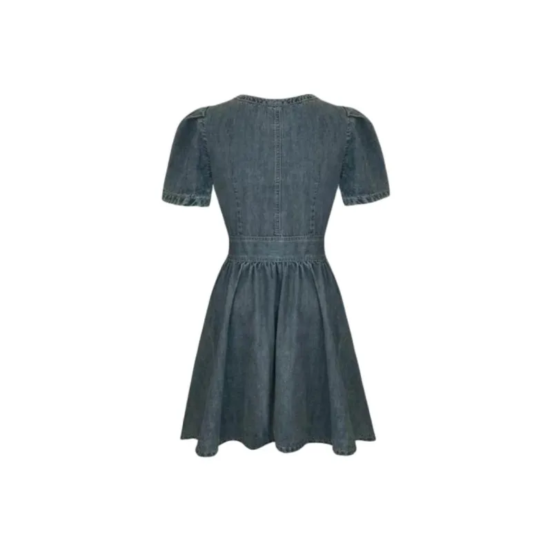 PLAY BUSH Short Sleeved Dress Women's-1